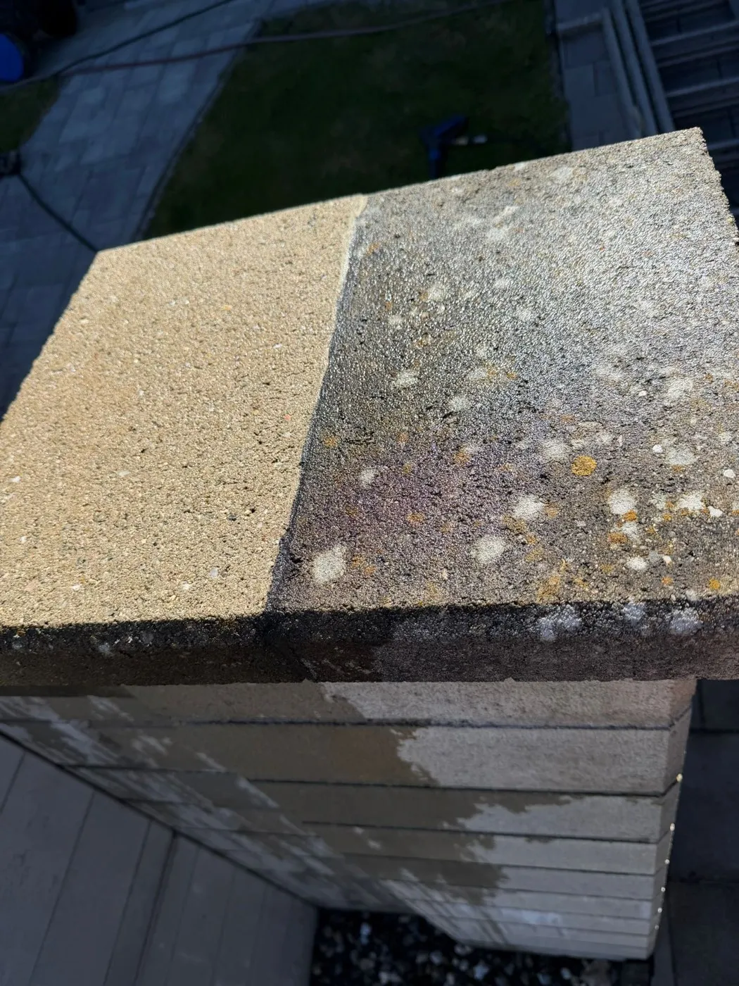Beton · půl na půl